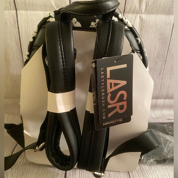 Loungefly LASR Mickey bat backpack and wallet - Picture 5 of 6